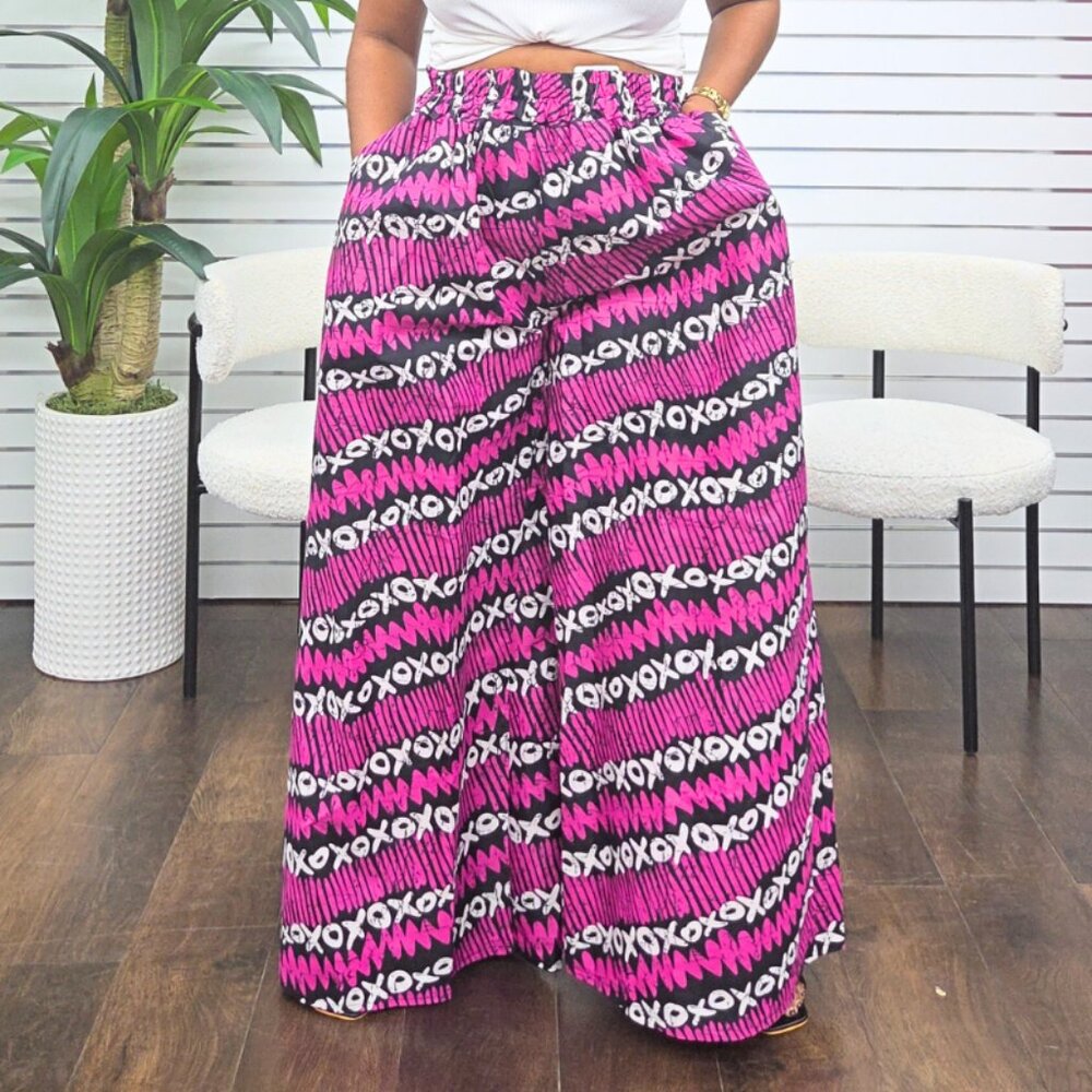 Karisma Ankara African Print Baggy Pants